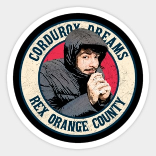 Rex Orange County - Corduroy Dreams Sticker